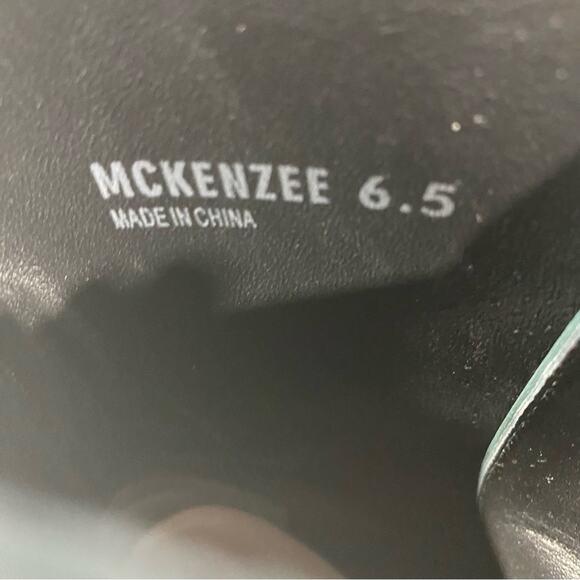 Stuart Weitzman Mckenzee Combat Boots 6.5 Green Lace Up - Picture 8 of 10